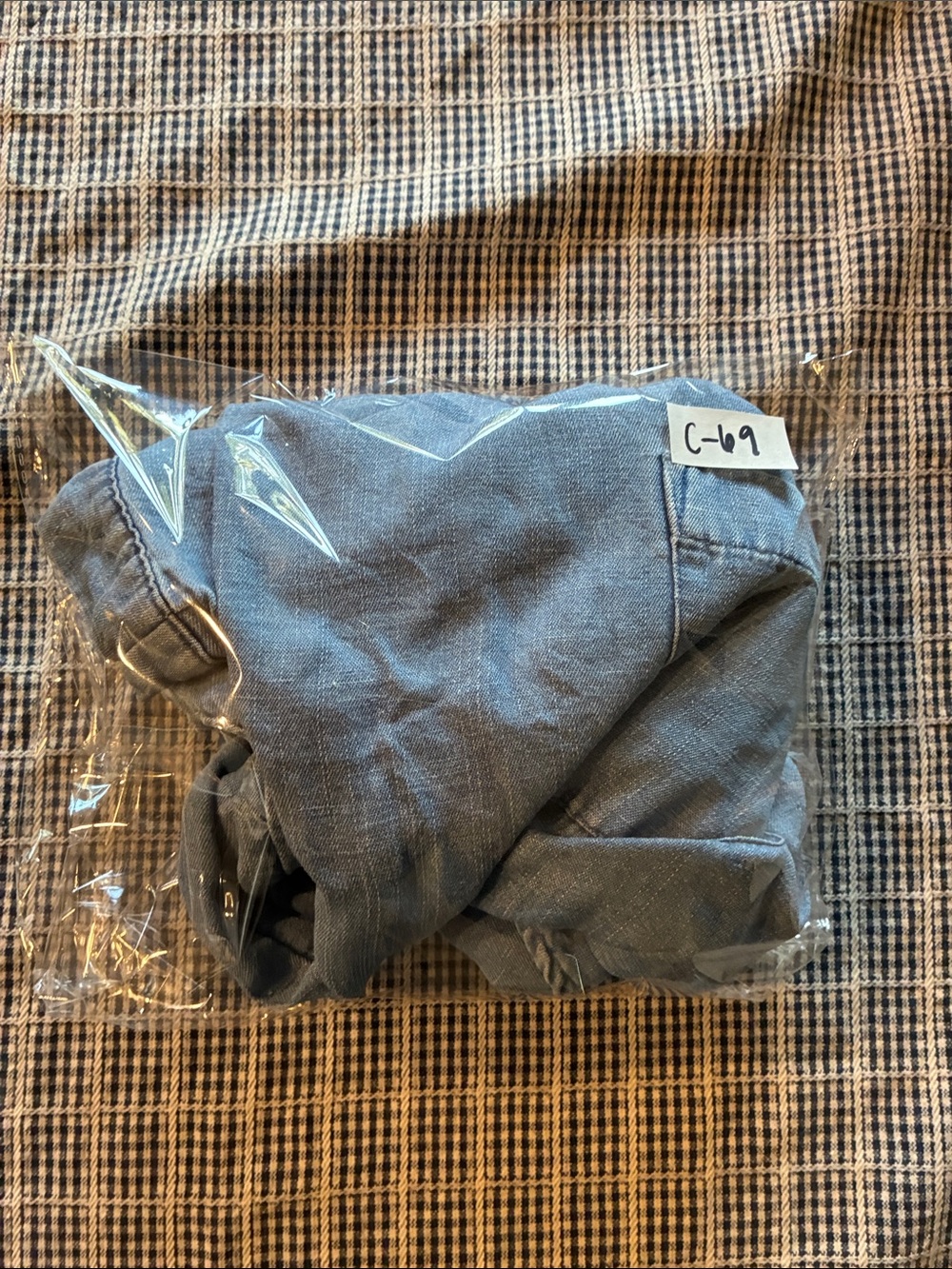 LOFT Light Blue Short-Sleeve Button-Front Top - Picture 7 of 7